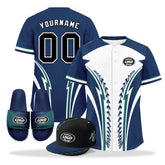 Custom Baseball Jersey Hat and Shoes Combo Offer Personalized Combo ZH-E023030-25
